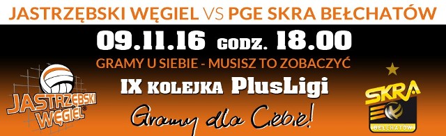 Mecz w Jastrzębiu: PGE Skra Bełchatów kontra Jastrzębski Węgiel