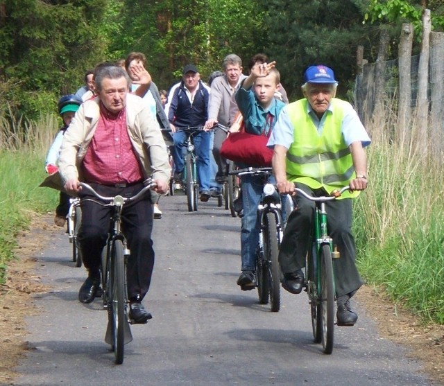 Rajdy rowerowe są specjalnością mieszkańców Chudoby