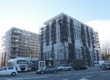 Odeon Park w Radomiu. Trwa budowa nowoczesnych apartamentowców w miejscu starego kina. Zobaczcie zdjęcia