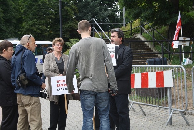 Mieszkańcy Sępólna domagają się budowy obwodnicy.