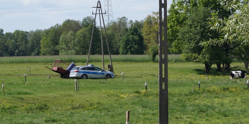 Olszewka. Wypadek na polu. Dziecko zabrane śmigłowcem do...