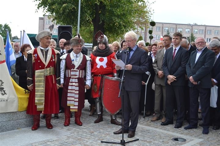 Odsłonięcie pomnika Jana Długosza w Kłobucku