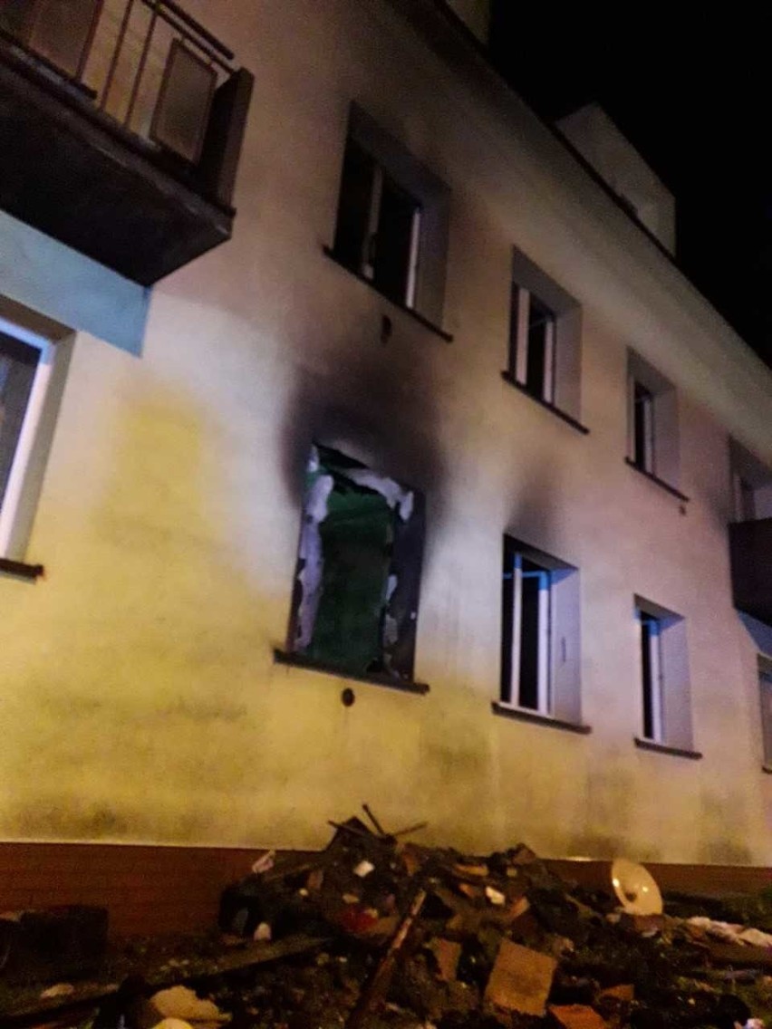 Tragiczny pożar mieszkania w Wojkowicach. Nie żyje mężczyzna