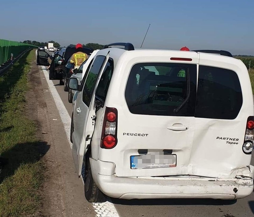 Karambol na A4 pod Wrocławiem. Duże korki w obu kierunkach