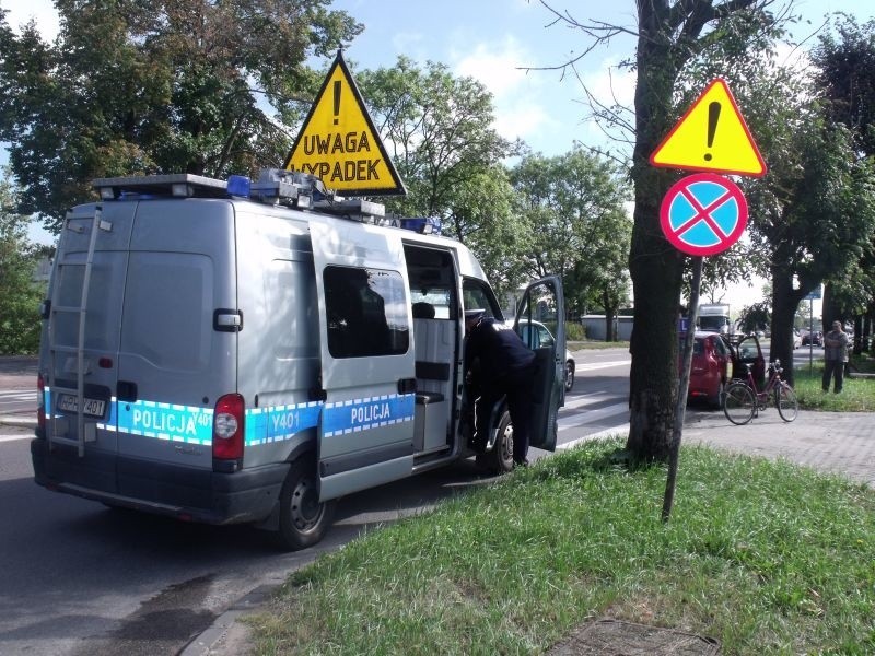 Feralnym przejściem okazało się to zaraz za skrzyżowaniem...