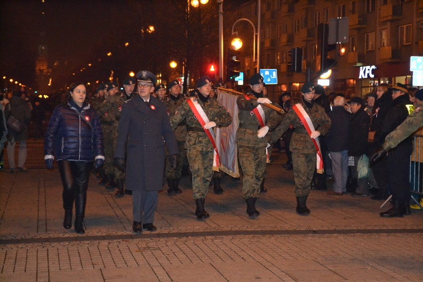 Święto Niepodległości w Częstochowie. Główne uroczystości na Placu Biegańskiego [ZDJĘCIA]