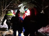 Młody turysta zgubił się pod Klimczokiem w Szczyrku. Aplikacja Ratunek uratowała mu życie w zamieci śnieżnej