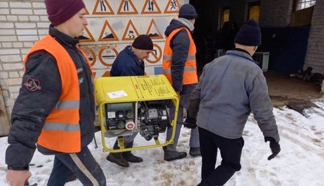 W kolejnym transporcie humanitarnym z Oświęcimia do Sambora na Ukrainie przekazane zostały agregaty prądotwórcze i piece kuchenne