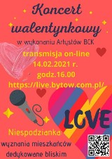 Koncert walentynkowy w Bytowie. O miłości online