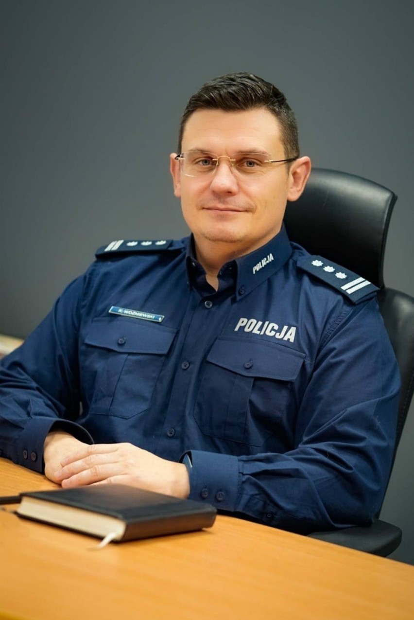 insp. KRZYSZTOF WOŹNIEWSKI, Komendant Miejski Policji w...