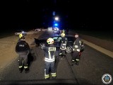 Wypadek na drodze Nowogród - Mątwica. Audi zderzyło się z renault. Jedna osoba została poszkodowana