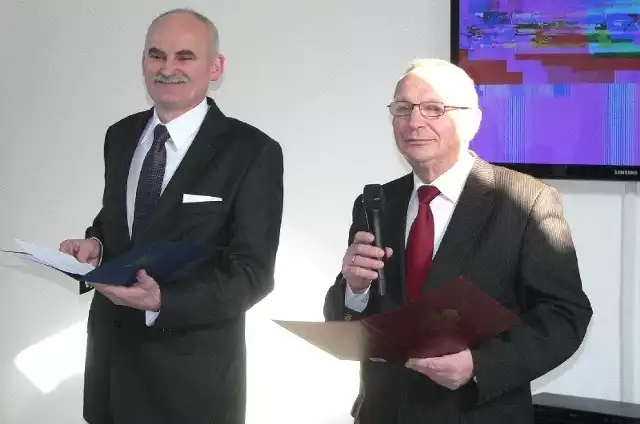 Wiesław Skop (z lewej) i Jan Nowicki - to oni będą rządzić Pacanowem przez trzecią kadencję.