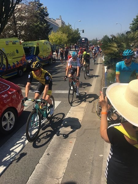 Michał Kwiatkowski liderem Vuelta Espana, Białostoczanie na...