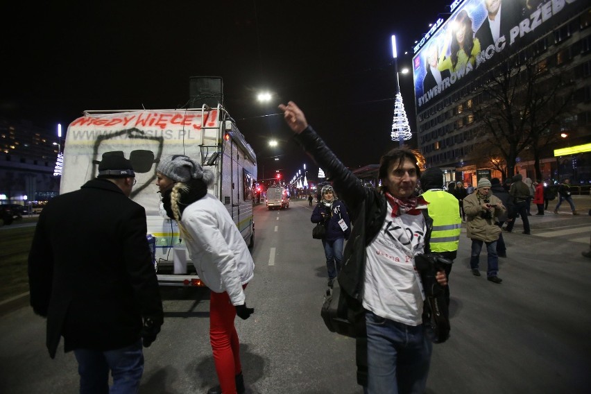 Demonstracja przeciw PiS w Katowicach 13 grudnia 2016