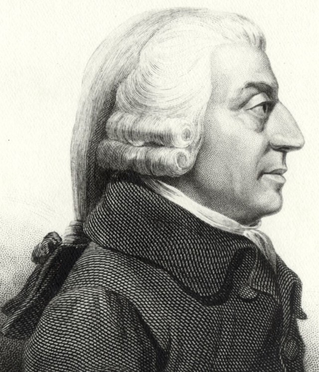 Adam Smith to szkocki myśliciel i filozof, należał do najbardziej wykształconych Brytyjczyków XVIII wieku.