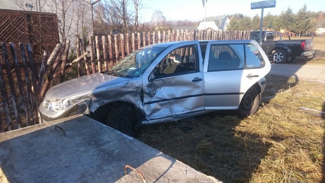We wtorek, około godz. 12 w miejscowości Ignatki doszło do wypadku.
