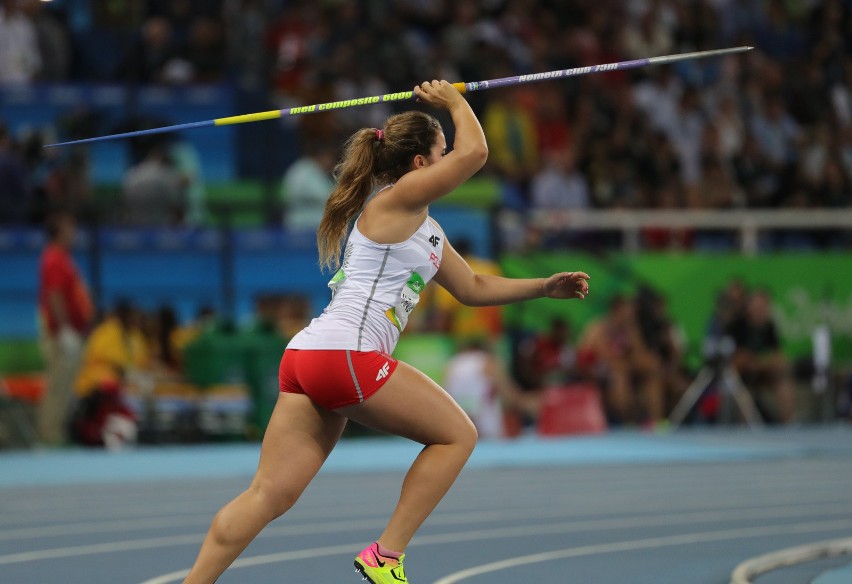 Maria Andrejczyk na Igrzyska Olimpijskich w Rio de Janeiro w...