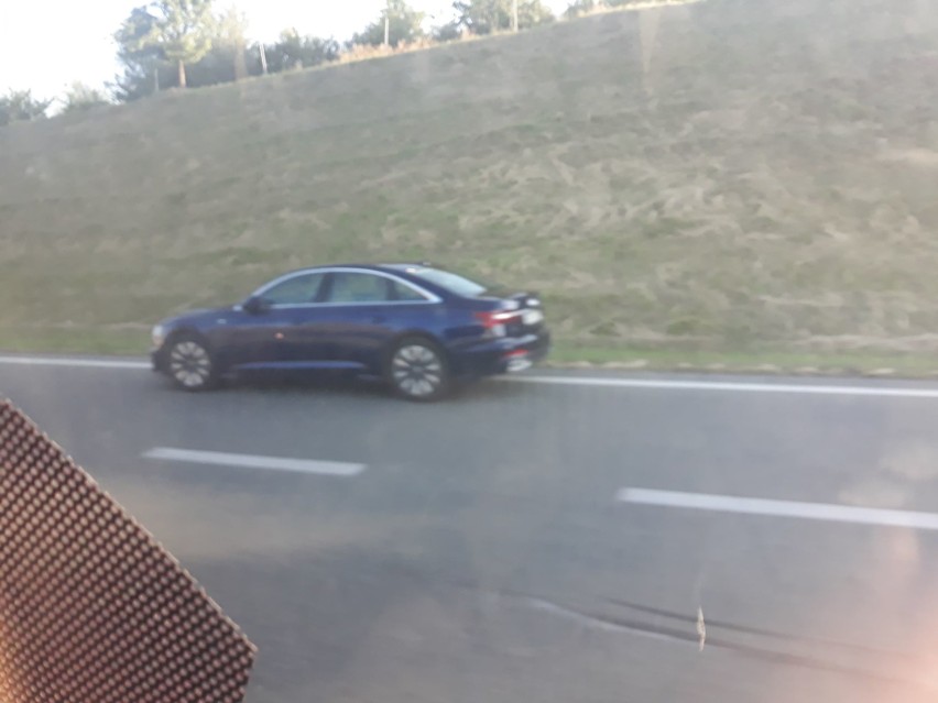 Wypadek w Falęcicach na S7.