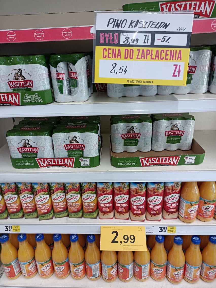 Tesco w Suwałkach będzie zamknięte. W markecie ruszyła wyprzedaż produktów. Zobacz, jak duże są zniżki [ZDJĘCIA]