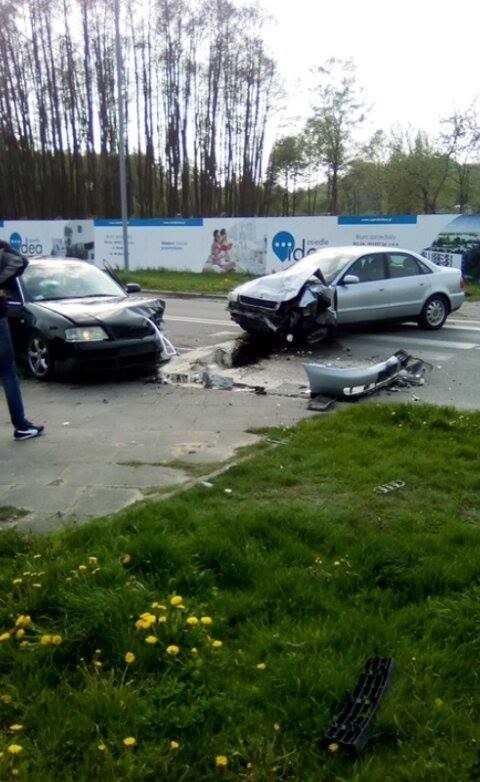 Wypadek wydarzył się na ulicy Langiewicza.