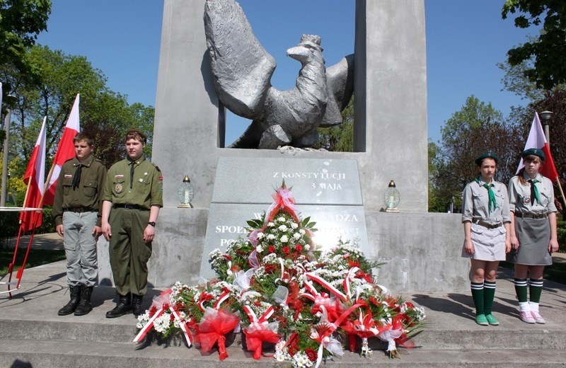 Obchody 221 rocznicy uchwalenia Konstytucji 3 Maja w Aleksandrowie Kujawskim