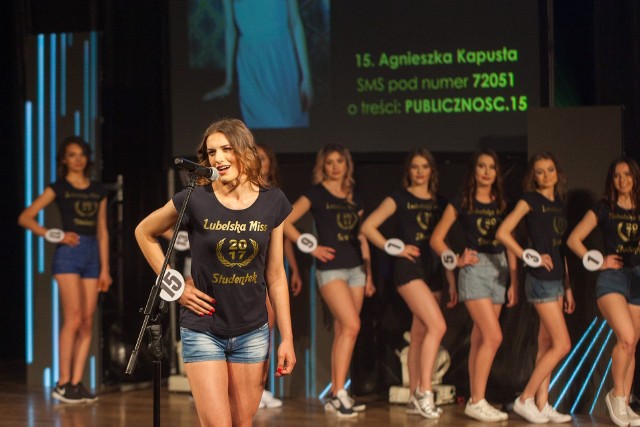 Finał wyborów Lubelskiej Miss Studentek odbył się w czwartek, 25 maja w Centrum Kongresowym Uniwersytetu Przyrodniczego w Lublinie.