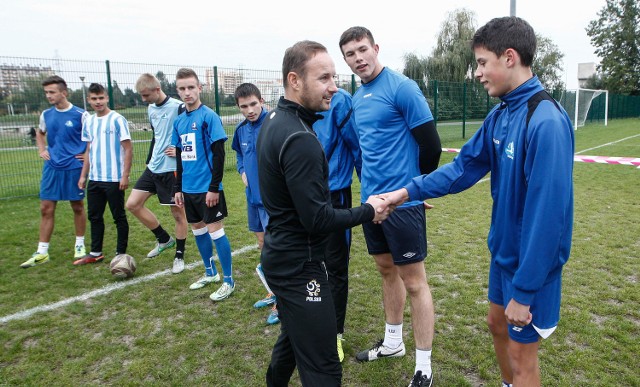 Frankowski odwiedził juniorów Stali Rzeszów.