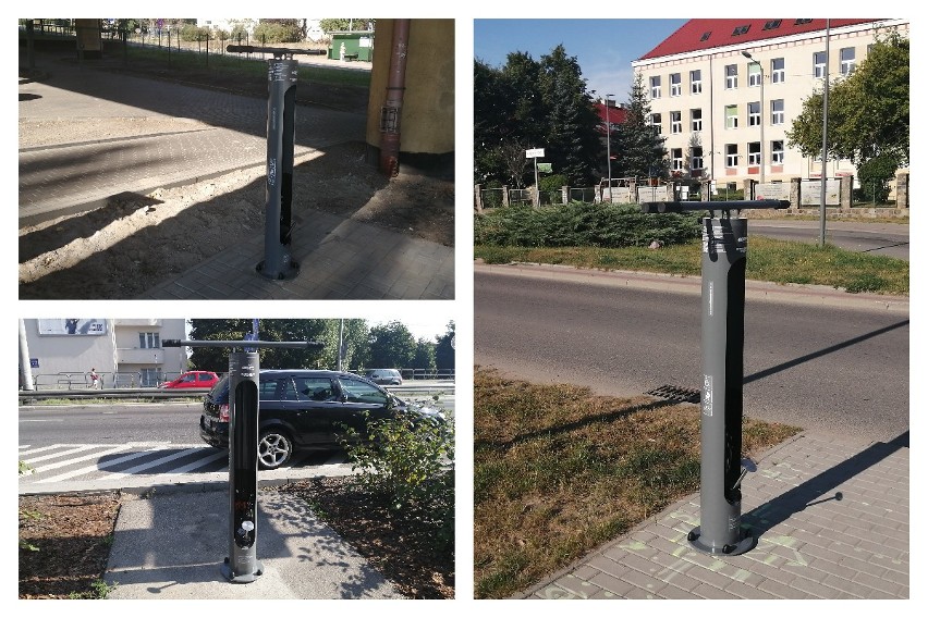 Gdyńska infrastruktura rowerowa powiększa się o nowe, samoobsługowe stacje napraw rowerów