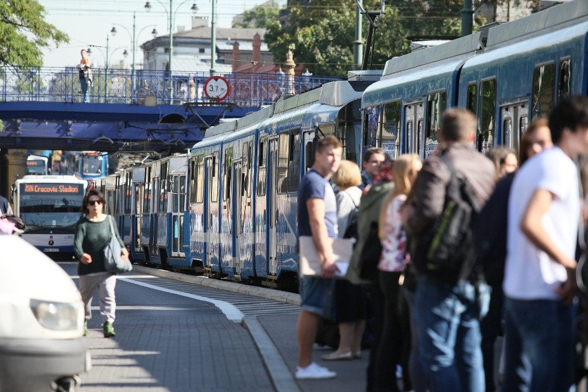 Kraków: awaria tramwaju w centrum miasta [ZDJĘCIA]