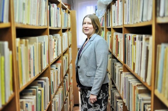 Alina Kot-Czerwińska stoi na czele filii książnicy pedagogicznej, którą udało się uchronić od likwidacji.