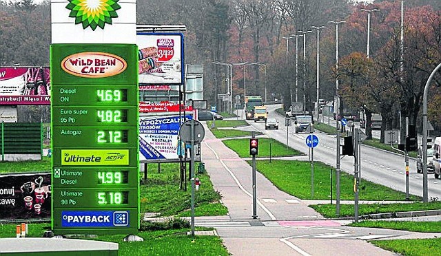 Paliwa są coraz droższe. A Koszalin i całe województwo znowu proponują benzynę i olej w cenach najwyższych
