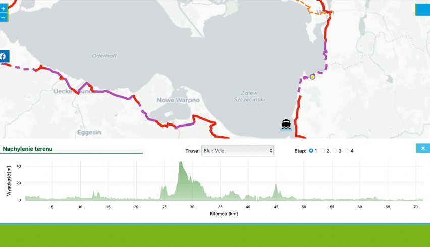 Interaktywna mapa tras rowerowych w woj. zachodniopomorskim. Teraz łatwiej zaplanować podróż