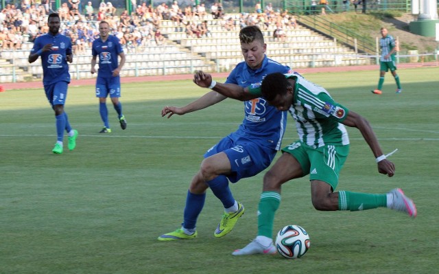 Pierwsza drużyna Lecha Poznań grała dwa razy z Olimpią Grudziądz w Pucharze Polski. Bilans wynosi 1:1. Pod wodzą Mariusza  Rumaka była klęska 1:2, Maciej Skorża w 2015 roku wygrał 2:0  