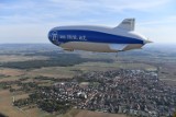 Zeppelin na Śląsku. Sterowiec leci nad Katowicami, Bielskiem, Częstochową, Gliwicami w weekend 11-12 i 14 września 2021