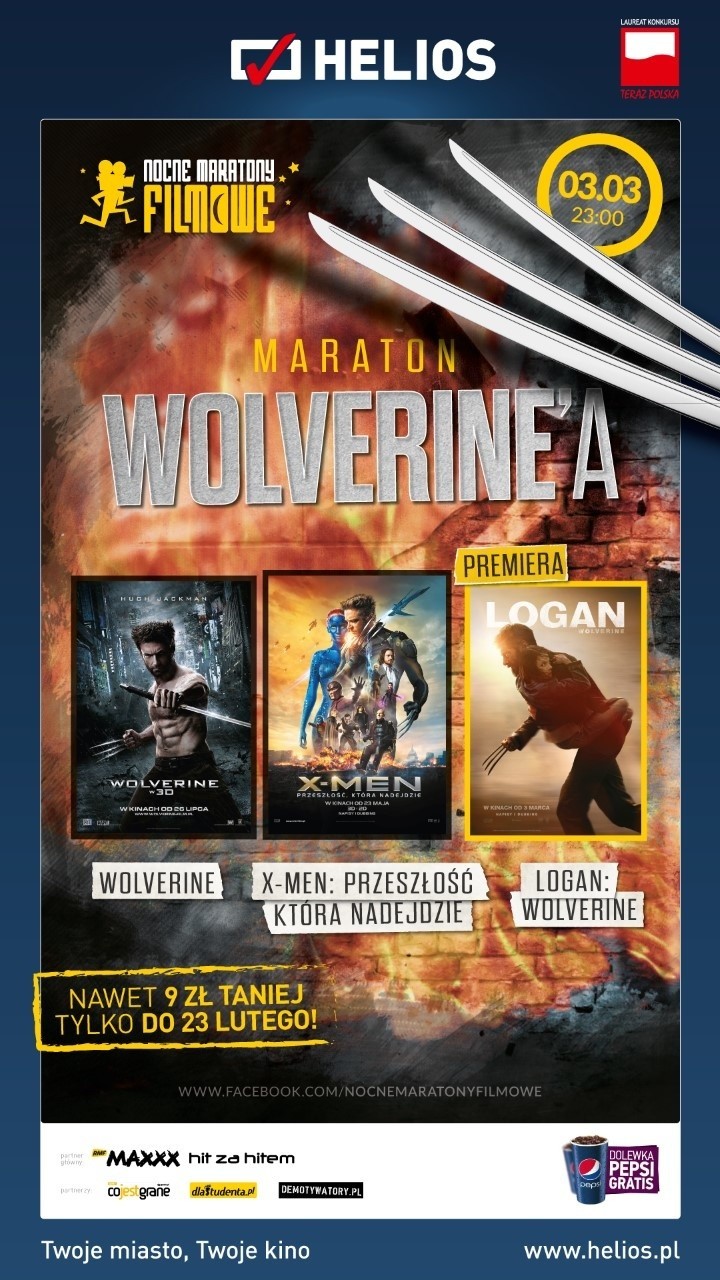 Maraton Wolverine'a - Helios Rzeszów
