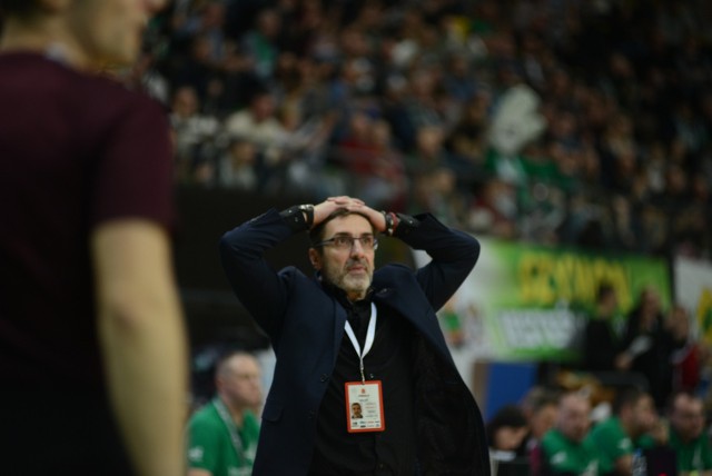 Jacek Winnicki nie był zadowolony z gry swojej drużyny w Zielonej Górze.