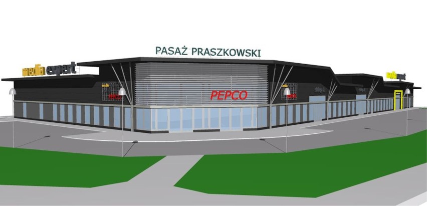 Tak będzie wyglądać galeria handlowa w Praszce.