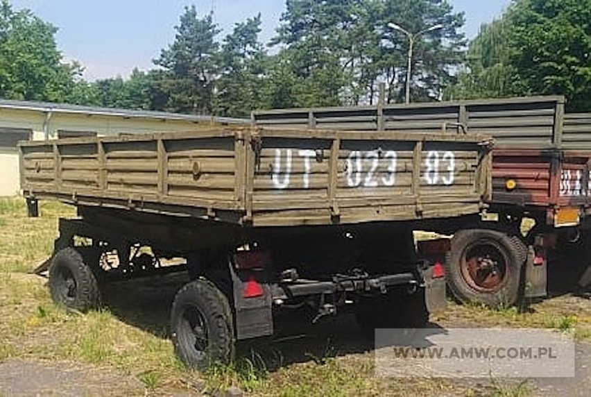 Przyczepa transportowa średniej ładowności D47 wywrotka