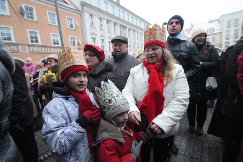 Orszak Trzech Króli w Gliwicach z finałem na Rynku