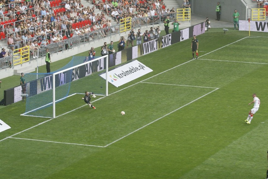 Mecz GKS Tychy - FC Koeln na otwarcie stadionu w Tychach