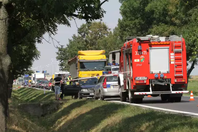Wypadek na drodze krajowej nr 8 pod Magnicami. Zdjęcie ilustracyjne