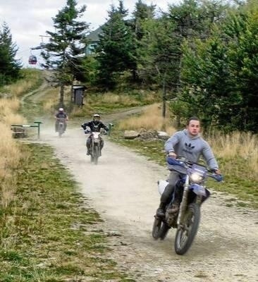 Motocrossowcy są utrapieniem dla ludzi i przyrody FOT IWONA KAMIEŃSKA