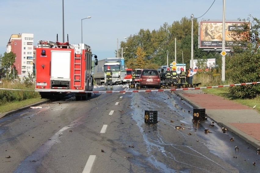 Wypadek w Sosnowcu