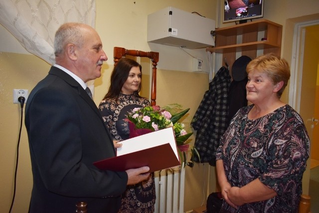Wójt Rusinowa Marian Andrzej Wesołowski złożył życzenia nauczycielom w dniu ich święta.