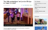 Zamach w Londynie. Samochód wjechał w tłum ludzi na moście London Bridge. Są ZABICI i ranni