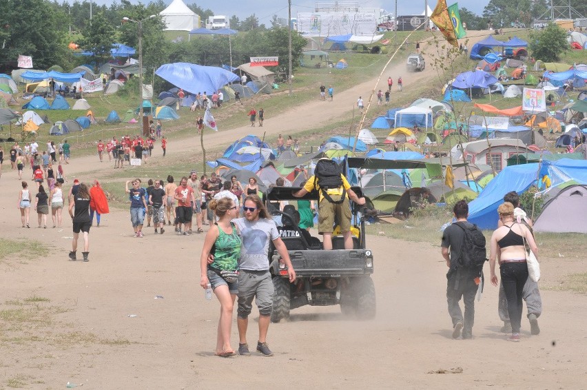 Na terenie Przystanku Woodstock 2016 są już tysiące ludzi....