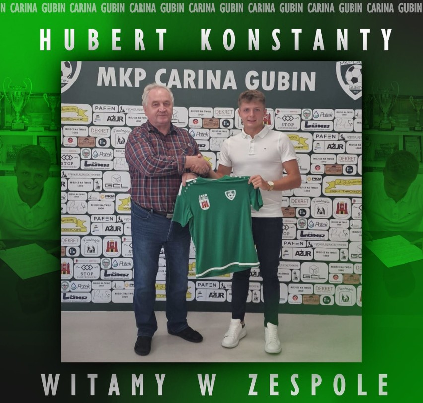 Hubert Konstanty zdobył gola w sparingu z Zagłębiem Lubin...