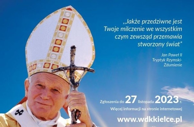 Rozpoczyna się konkurs literacki dotyczący twórczości świętego Jana Pawła II