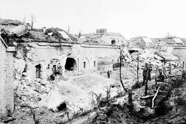 Fort X "Orzechowce" w 1915 r.