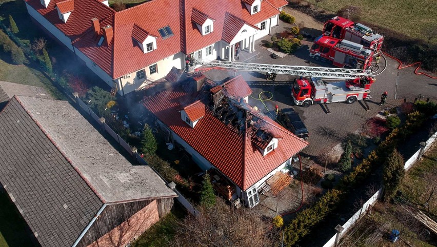 Pożar będącego w remoncie budynku gospodarczego wybuchł w...